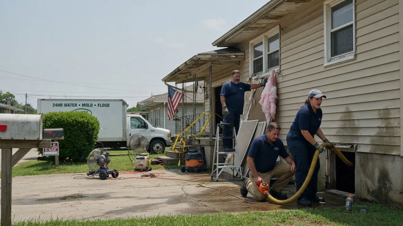Water Damage Repair in Sullivan City, TX near me